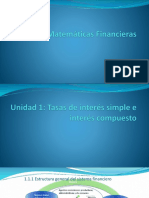 Unidad 1 Matemáticas Financiera PDF