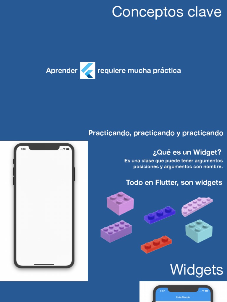 Introducción a Widgets en Flutter | PDF