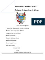 Flujo de Proceso de Chando y Molienda