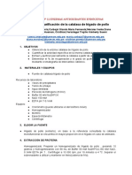 Práctica #11 Enzimas Antioxidantes Endógenas