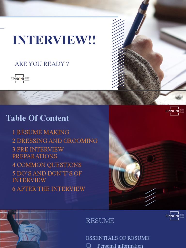 Essential Interview Preparation Guide | PDF