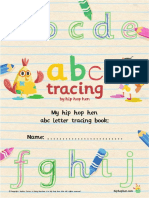 My Hip Hop Hen Abc Letter Tracing Book: Name