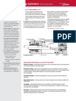 Mechanical Locking Cylinders: Dimensional Data