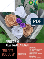 Proposal Kewirausahaan: "Milqita Bouquet"