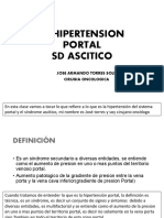 Hipertension Portal SD Ascitico