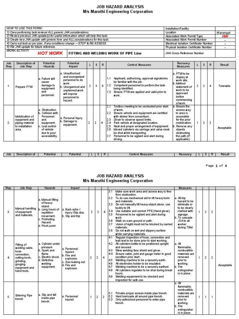 job-safety-analysis-for-pipeline-welding-pdf-welding-54-off