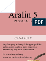 Aralin 5 Filipino