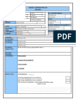 Year 5 Lesson Plan Template