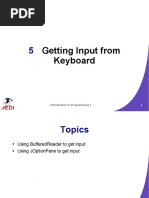 JEDI Slides-Intro1-Chapter05-Getting Input From Keyboard PDF