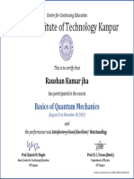 Indian Institute of Technology Kanpur: Raushan Kumar Jha
