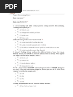 SPRING 2018 BUS 498 EXIT ASSESSMENT TEST Questions - NSU