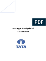 Strategic Analysis of Tata Motors: Porter's Diamond Model and SWOT