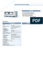 Specifiche Strumenti INSTEK GAD-201G