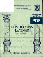 Etimologias Latinas PDF