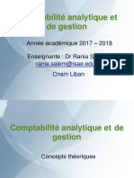 Comptabilité Analytique Et de Gestion PPT Ch1 - Seance 1 Et 2