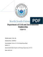 North South University: Department of Civil and Environmental Engineering