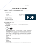 Material Safety Data Sheet