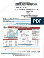 SitRep No 11 Re Coronavirus Disease 2019 COVID 19 Issued On 25 March 2020