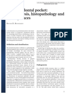 The Periodontal Pocket: Pathogenesis, Histopathology and Consequences