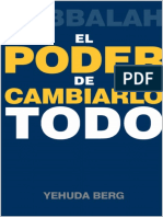 Kabbalah - El Poder de Cambiarlo Todo (Spanish Edition)