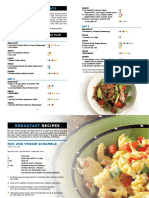 Three Sample Days Meal Plan