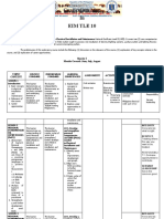 Tle 10 Curriculumn Map