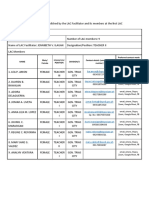 Form 1. LAC Profile