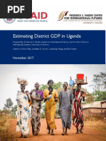 Estimating District GDP in Uganda PDF