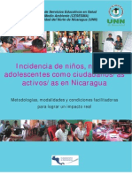 Incidencia de niños, niñas y adolescentes como ciudadanos/as activos/as en Nicaragua (2010)