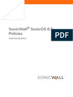 Sonicos 6 5 Policies PDF