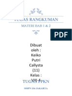 Rangkuman PPKN Keiko