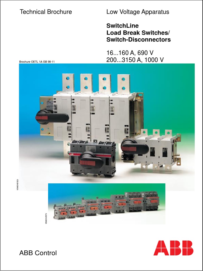 Abb Disconnect Switch PDF Switch Components