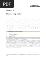 Time Complexity: 3.1: Which Is The Dominant Operation? Def Dominant (N) : For I in Xrange (N) : Return Result