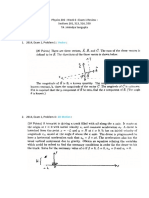 Physics 206: Week 6: Exam 1 Review: Sections 201, 513, 516, 550 TA: Anindya Sengupta