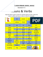 Nouns & Verbs: Standard V A