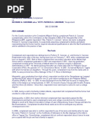 A.C. No. 11316 PATRICK A. CARONAN, Complainant Richard A. Caronan A.K.A. "Atty. Patrick A. Caronan," Respondent Decision