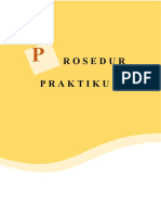 Prosedur Praktikum Kimia Klinik 3