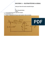 Exercício resolvido 1 - Eletrotécnica Geral