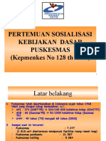 Kebijakan Dasar Puskesmas - KMK 128 2004.ppt