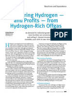 Recovering Hydrogen - and Profits - From Hydrogen-Rich Offgas