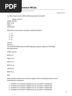 8085 Microprocessor MQs