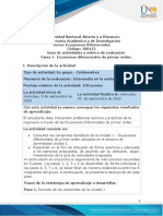 Guía de actividades y rúbrica de evaluación - Unidad 1- Tarea 1 - Ecuaciones diferenciales de primer orden..pdf