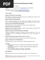 Class Notes - Advanced Soil Mechanics