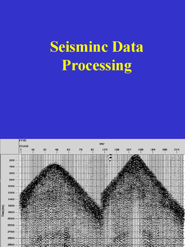 Seismic Data Processing Techniques | PDF | Reflection Seismology ...