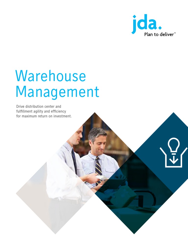 JDA Warehouse Management - Brochure PDF | PDF | Inventory | Warehouse