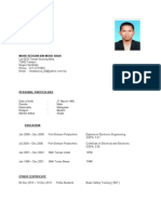 Mohd Reduan's Resume