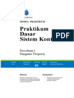 Modul 1 Praktikum Dasar Sistem Kontrol