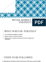 Retail Market Strategy - 2020