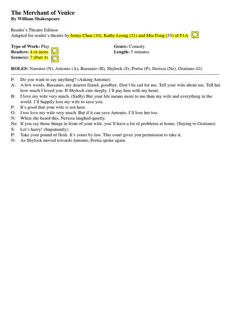 Sample Script PDF | PDF