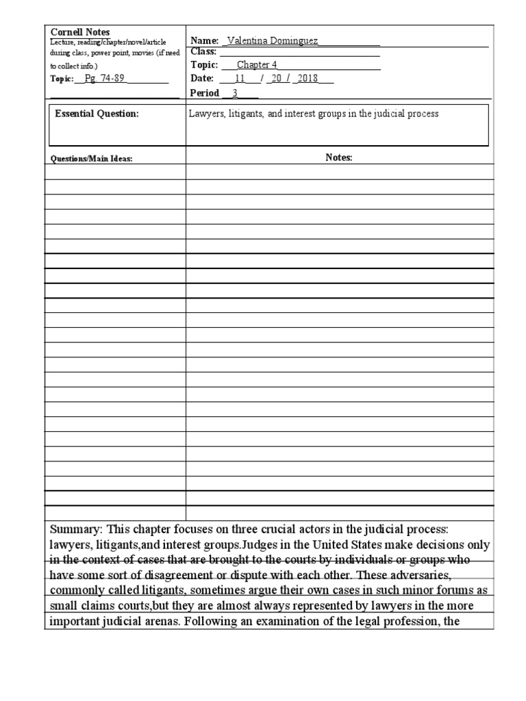 Judicial Process: Lawyers & Litigants | PDF